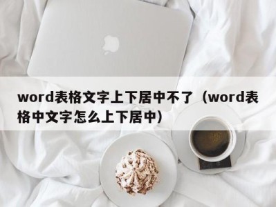 杭州word表格文字上下居中不了（word表格中文字怎么上下居中）