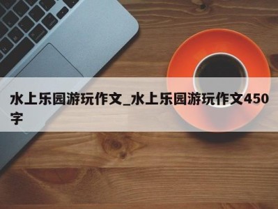 杭州水上乐园游玩作文_水上乐园游玩作文450字 